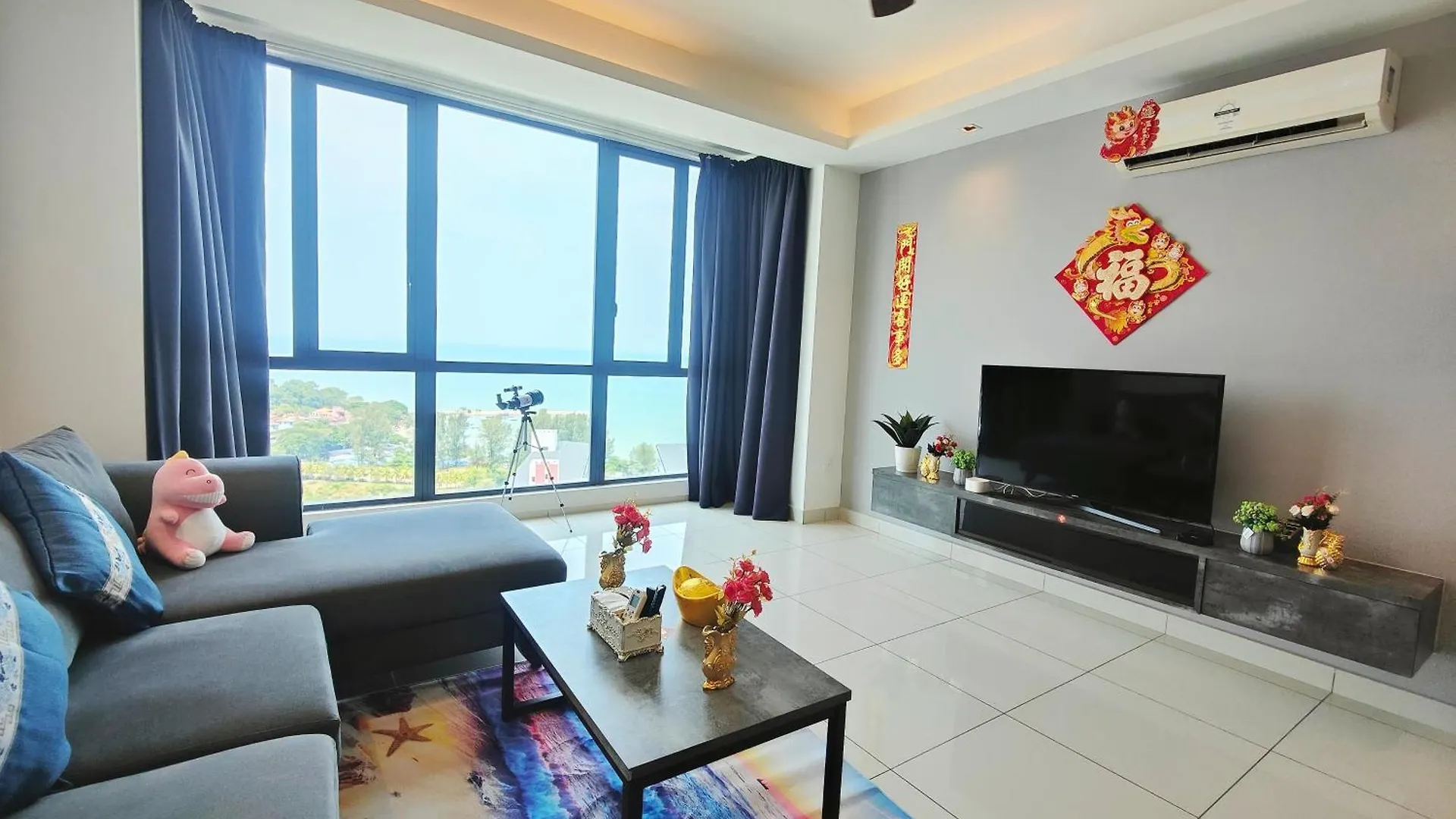 Amazing Seaview 2 Bedroom Bathtub Georgetown 6-8People超级海景双房带浴缸高级公寓